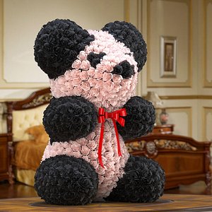 bear flower 3D model