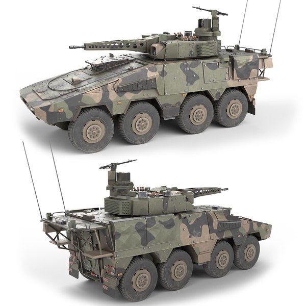 Boxer CRV Armoured Fighting Vehicle 3D model