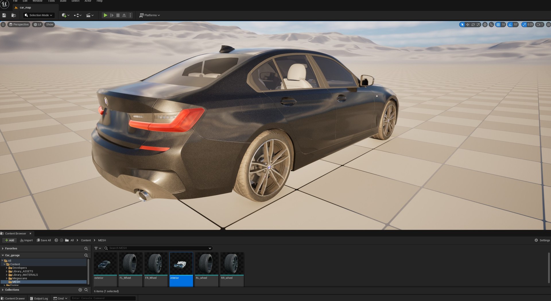 BMW 3 Series Sport-Rigged And Render Ready-unreal-vray-redshift 3D ...