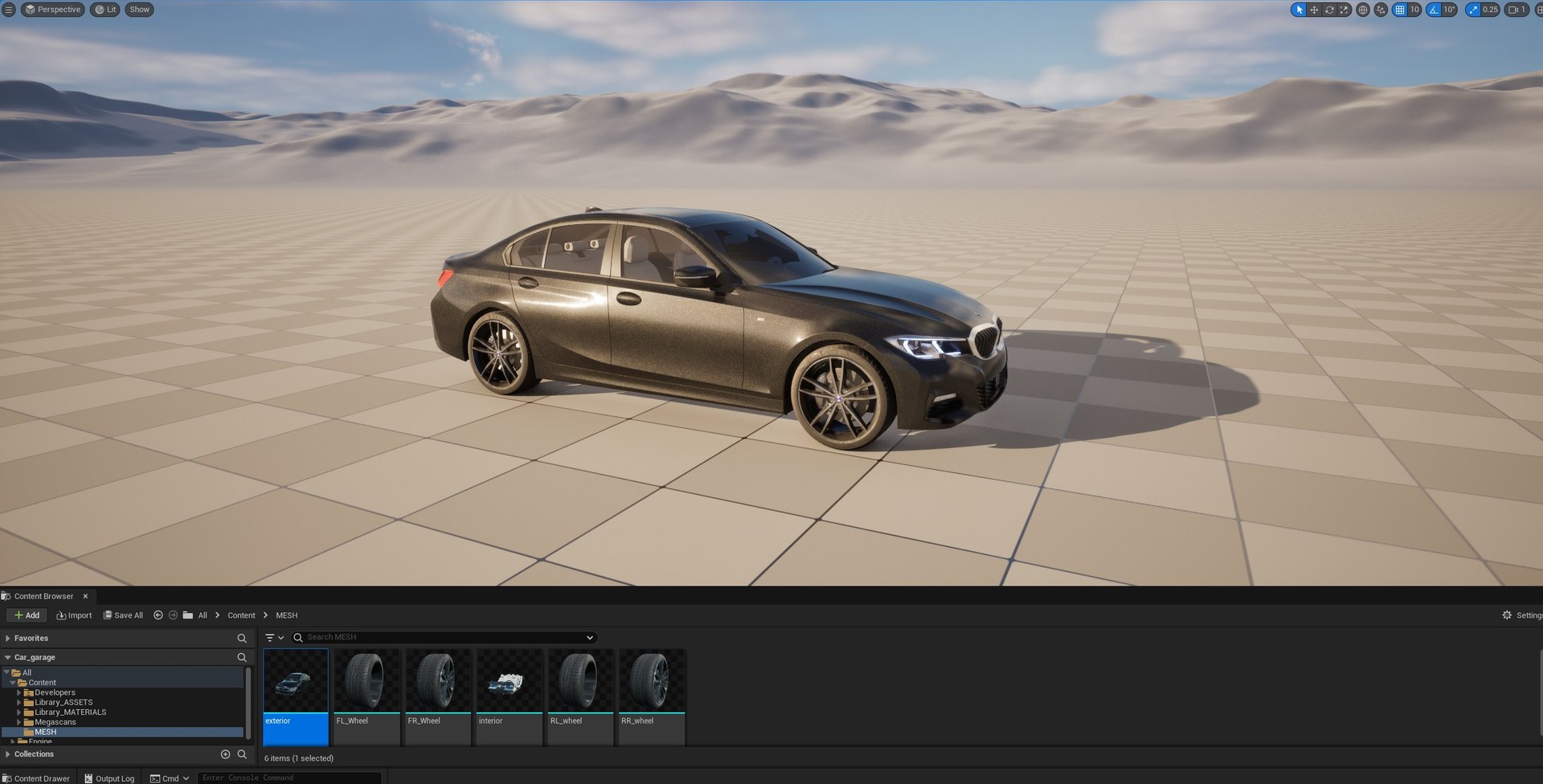 BMW 3 Series Sport-Rigged And Render Ready-unreal-vray-redshift 3D ...