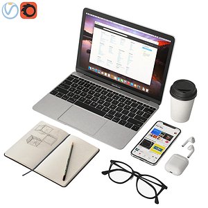 3D macbook 12