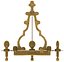 Vintage Brass Sundial Antique Gilbert & Sons London Directional Pendulum Compass Ca 1755