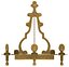 Vintage Brass Sundial Antique Gilbert & Sons London Directional Pendulum Compass Ca 1755