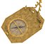 Vintage Brass Sundial Antique Gilbert & Sons London Directional Pendulum Compass Ca 1755