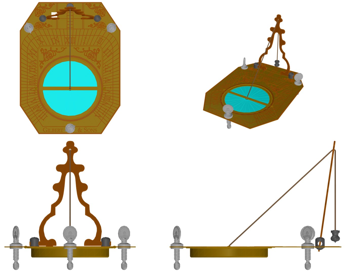 3D vintage brass sundial antique model https://p.turbosquid.com/ts-thumb/t3/XTghIt/vXW8sYf0/scientificequipment071gilbertsonsdirectionalpendulumcompasswireframesshaded/png/1567796968/1920x1080/fit_q87/efdb3be79b7074aa35e81aa56549499427f5d9e0/scientificequipment071gilbertsonsdirectionalpendulumcompasswireframesshaded.jpg