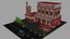 3D firestation01 model