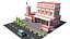 3D firestation01 model