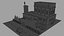 3D firestation01 model