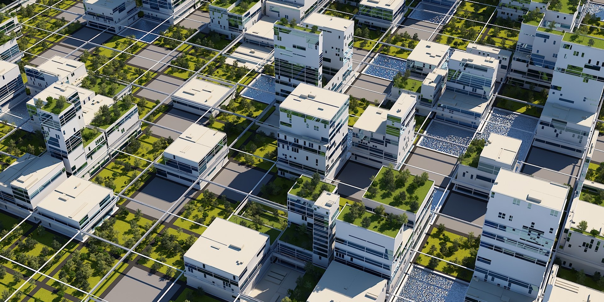 3D Futuristic City Cityscape Model - TurboSquid 1452679