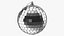 Xmas Tree Discoball Silver