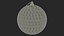 Xmas Tree Discoball Silver