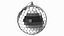 Xmas Tree Discoball Silver