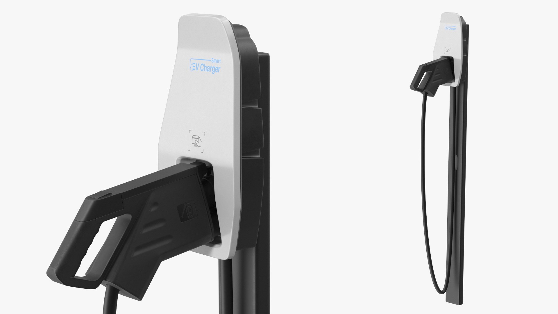 Smart Charging Socket for Electric Car 3D model preview