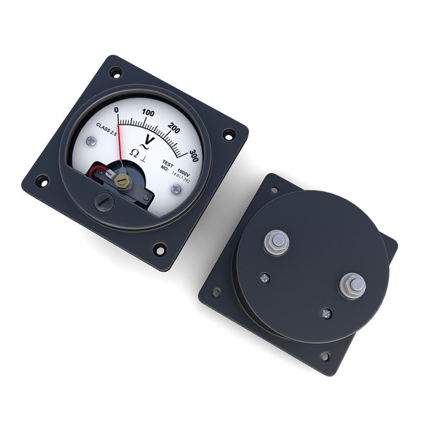 ac voltmeter 3d model