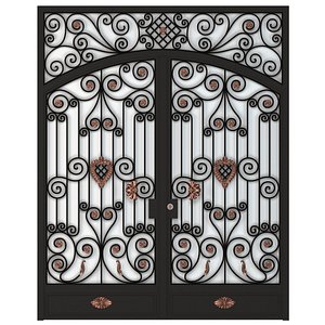 3d external door model