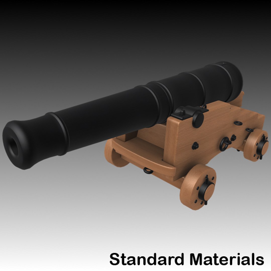 24 pounder naval cannon 3D model https://p.turbosquid.com/ts-thumb/t3/sjsqJK/cNIT62nl/nvl24pdr_5/jpg/1529764077/1920x1080/fit_q87/c5e13ceb5b88f59768ee80c9a5090b287554572b/nvl24pdr_5.jpg