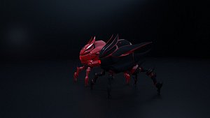 robot drones 3d model