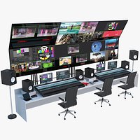 Television Broadcast Control Panel