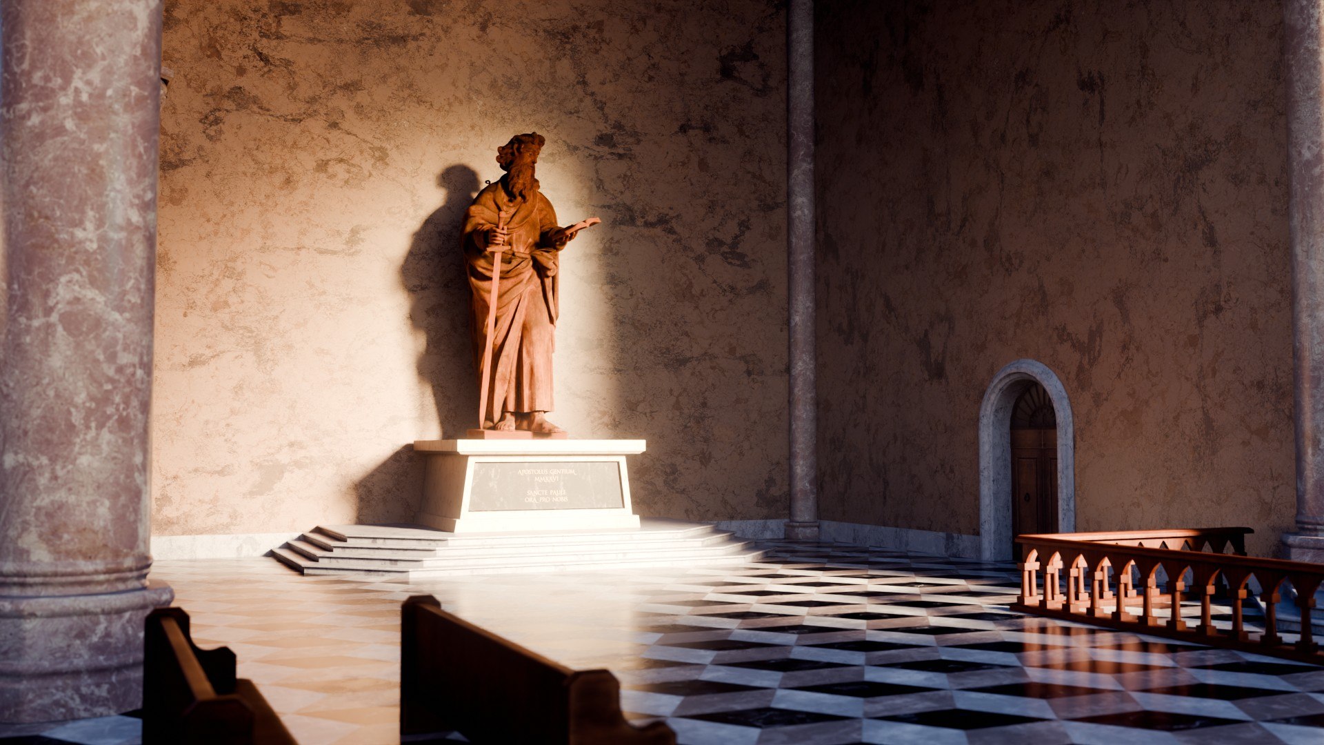 3D Cathedral Interior Environment - Blender Scene https://p.turbosquid.com/ts-thumb/t3/xyhNrX/ME/7/jpg/1771670587/1920x1080/fit_q87/973f985016d301f2995cd2a7684a8b8ad83322dc/7.jpg