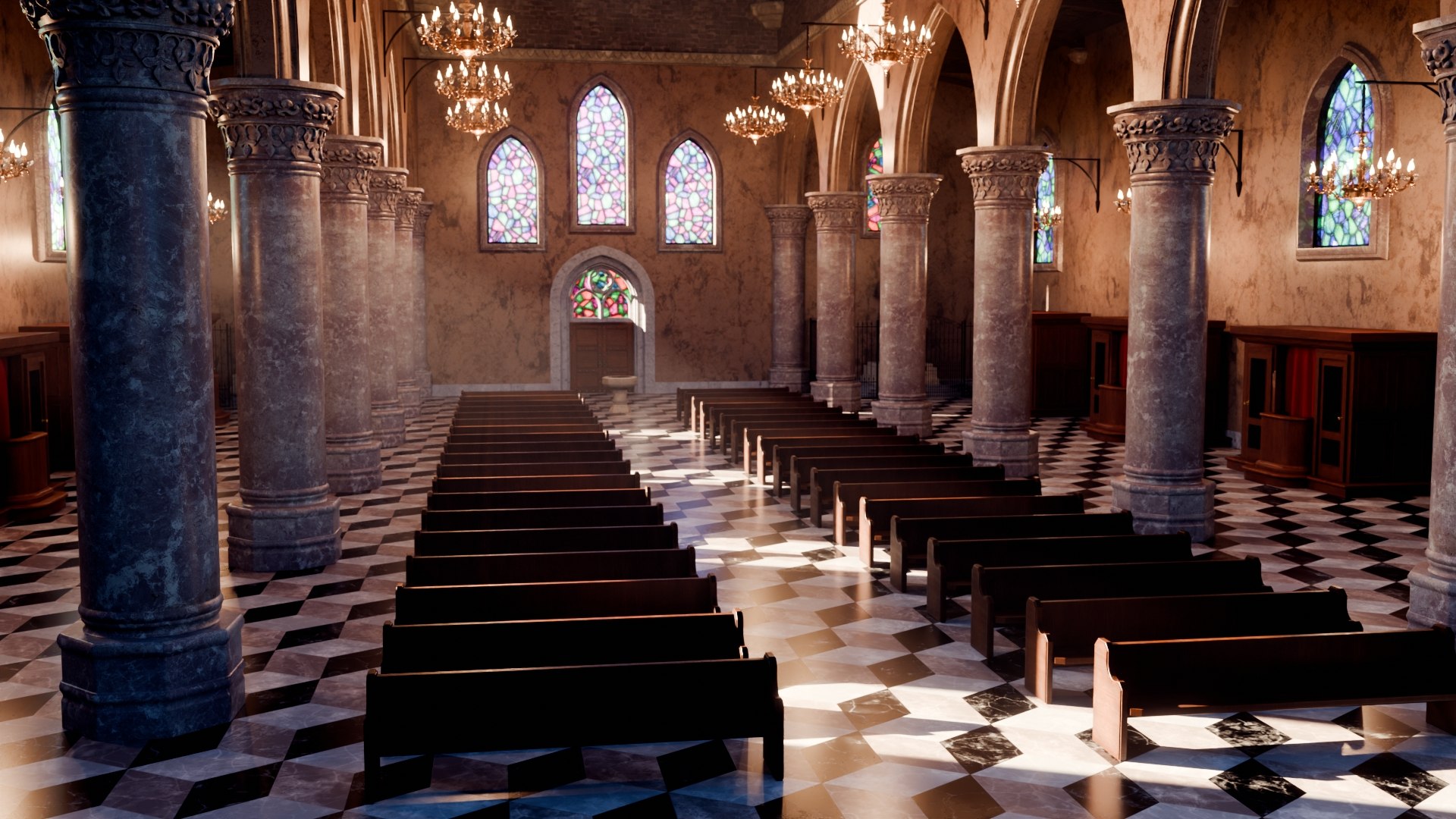3D Cathedral Interior Environment - Blender Scene https://p.turbosquid.com/ts-thumb/t3/xyhNrX/SW/9/jpg/1771670591/1920x1080/fit_q87/b6df80450d1d806698f40b0e40d63b805926fe78/9.jpg