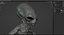 3D Classic Alien model