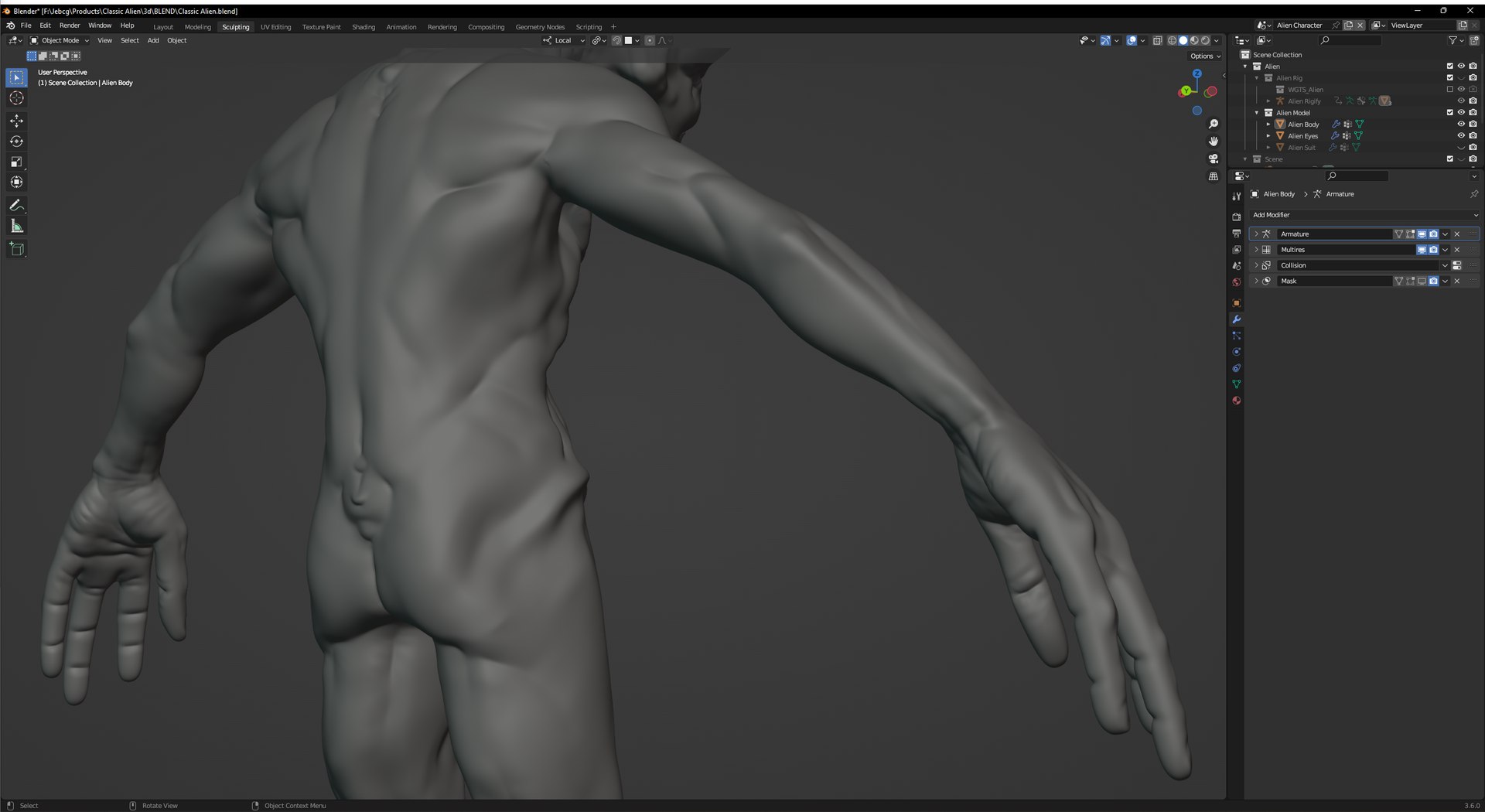 3D Classic Alien model https://p.turbosquid.com/ts-thumb/t3/y270hA/tN/classicaliensculpting05/png/1697426229/1920x1080/fit_q87/7889e357a5eab76b36c77fc9c8daa36dbd7966cf/classicaliensculpting05.jpg