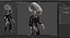 3D Classic Alien model