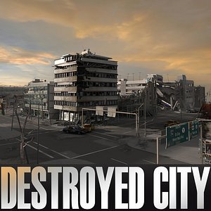 Destroyed City Blocks