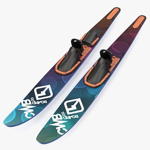 3D Adult Waterskis model