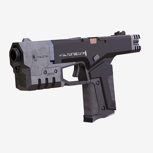 Futuristic Pistol
