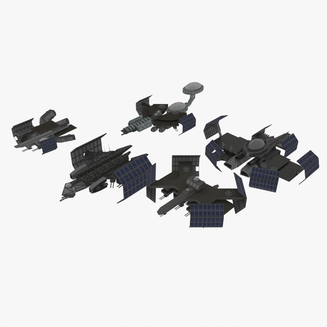 Spacestation Collection Model - TurboSquid 1823662