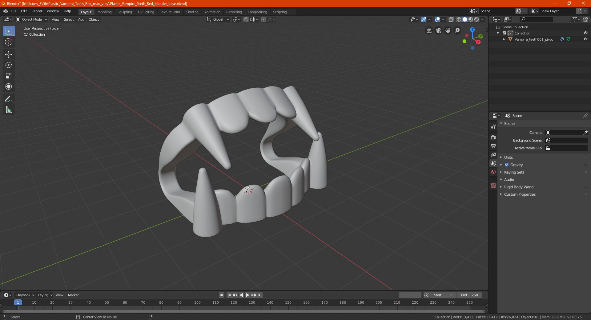 Plastic Vampire Teeth Red 3D model https://p.turbosquid.com/ts-thumb/t4/I2sR3o/4Q/plasticvampireteethredvray3dmodel022/jpg/1630358059/1920x1080/fit_q87/b53f7cb1702988a337f191ed26df939a62dbea0a/plasticvampireteethredvray3dmodel022.jpg