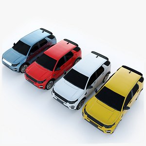 Low poly car