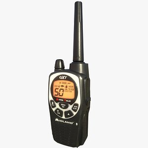 Midland GXT1000VP4 Walkie Talkie LowPoly