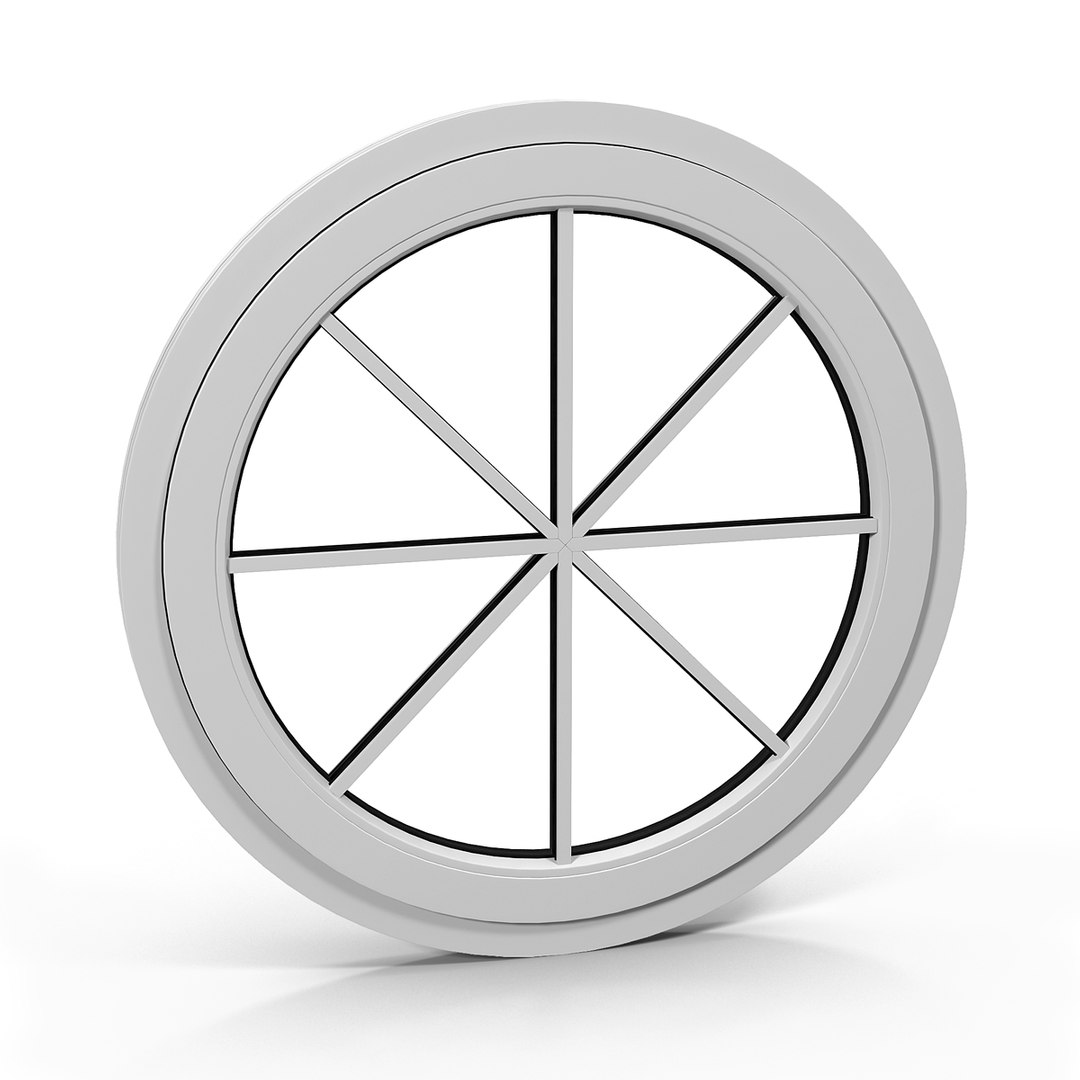 Plastic Window 9 3D model preview