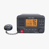 Marine VHF Radio Transceiver with Microphone Game Ready