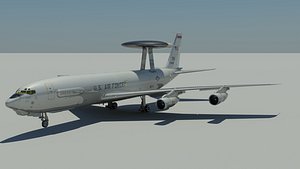 Boeing E-3 3D