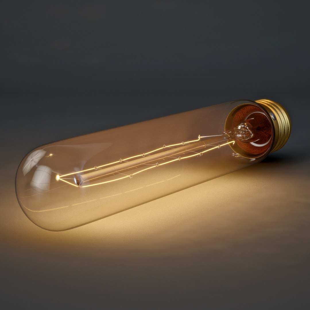 Max Vintage Cylindrical-shaped Edison Light Bulb
