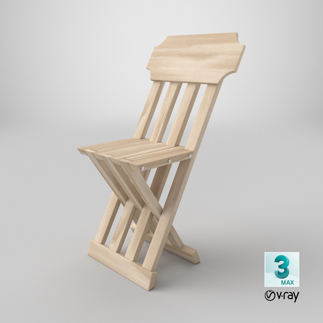 3D Folding Wooden Chair https://p.turbosquid.com/ts-thumb/t4/ZmeEpW/It/stemcell_max_vray_render/png/1783622768/1920x1080/fit_q87/47baa61b74c9cc71929f25b0abe1dc7f6d942932/stemcell_max_vray_render.jpg