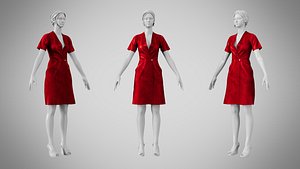 Dress 41 Ruby Velvet