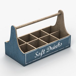 3d drinks crate