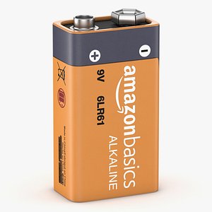 AmazonBasics 9 Volt Everyday Alkaline Batteries