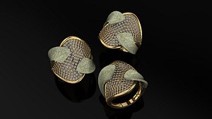 gold ring 3D model