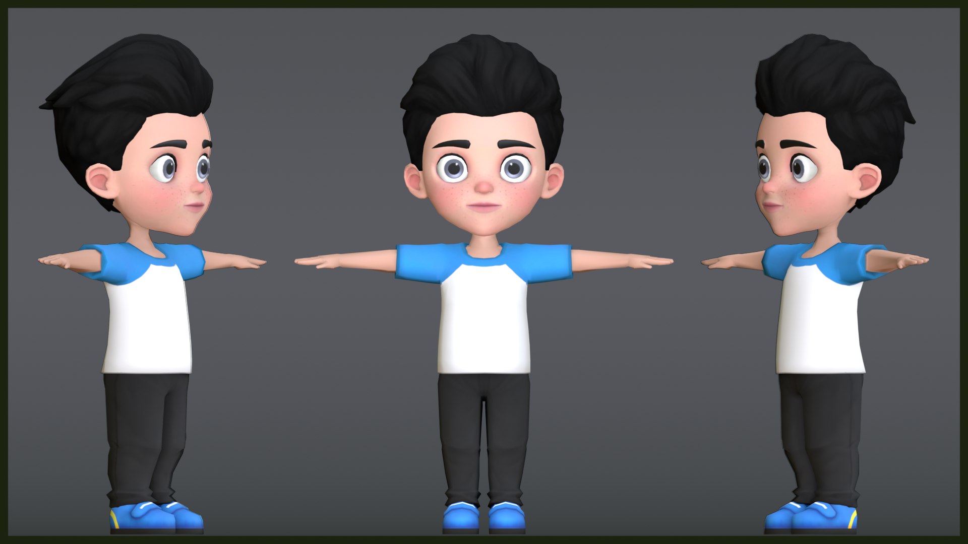 kid cartoon character 3D model https://p.turbosquid.com/ts-thumb/t4/dlQ6ZJ/Cc/third_eevee/png/1616858314/1920x1080/fit_q87/d12859bc9ff35adf8b48d08575017d19e1aed697/third_eevee.jpg