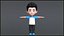 Leo Kid Cartoon Character