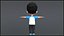 Leo Kid Cartoon Character