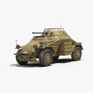 SDKFZ 222 Leichter Panzerspähwagen