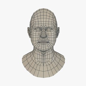 Male Bust Base Mesh