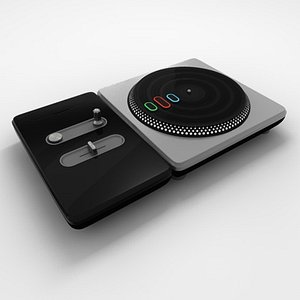 3d dj hero controller model