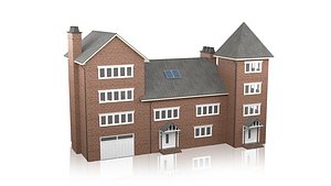 British House Design 12 3D model